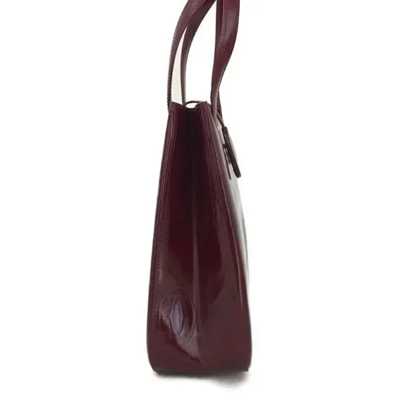 Cartier Burgundy Tote Bag - Picture 4 of 14